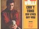 FRANKIE VALLI-PICTURE SLEEVE +45-(CAN'T TAKE MY EYES OFF OF YOU)--PS--PIC-SLV