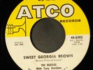 BEATLES & TONY SHERIDAN: sweet georgia brown / take out some insurance on my bab