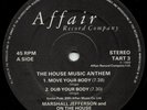 Marshall Jefferson And On The House - The House Music Anthem - UK 12