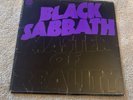 Black Sabbath Master Of Reality Early Pressing Vinyl Record LP VG/VG