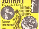 JOHNNY HALLYDAY Comme L'été Dernier tout bas 1962 Danemark RARE SP Philips 45T