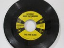 45 Vinyl Record The Five Blobs The Blob/Saturday Night in Tiajuana Black 7