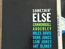 Cannonball Adderley Somethin’ Else VG+ Mono NY Blue Note lp 1595 Miles Davis