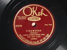 Louis Armstrong and His Hot Five - Fireworks - OKEH 41078 E+