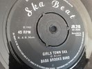 BABA BROOKS /SKINHEAD REGGAE/SKA BEAT 45/GIRL'S TOWN SKA