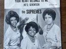 Soul The Supremes ‎– Your Heart Belongs To Me Motown DEMO  ‎– MOTOWN 1027
