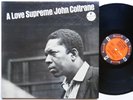 JOHN COLTRANE A Love Supreme LP IMPULSE A-77 US 1965 RVG MONO McCoy Tyner CLEAN