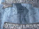 JON BON JOVI NEW JERSEY SIGNED VINYL JACKET