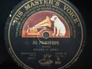 Edvard Grieg plays Au Printemps & Joseph Joachim plays  Hungarian Dance HMV D803