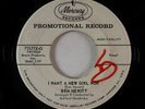 Rockabilly 45 - Ben Hewitt - I Want A New Girl Now - Mercury - promo