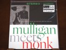 Thelonious Monk & Gerry Mulligan MULLIGAN MEETS MONK 2lp 45rpm Vinyl SEALED&MINT