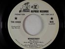 Rock 45 - Kinks - Wonderboy - Reprise - VG+ promo