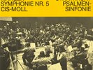 PROMO 2LP GARY BERTINI Stuttgart RSO MAHLER Symphony 5 STRAVINSKY Psalm Sym NM