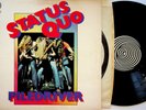 STATUS QUO- Piledriver LP (1972 Vertigo UK Vinyl VG+) SWIRL INNER