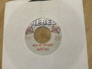 Happy Fats - Veteran’s Plea / Dear Mr President - 7” 45 RPM Vinyl REB REBEL 501