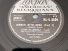 JOHN ZACHERLE - Dinner With Drac. UK London 78'. 1958 Rock & Roll. Unplayed Ex