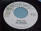 THE COASTERS - PROMO - CRAZY BABY / BELL BOTTOM SLACKS- EX/NM VINYL & EX AUDIO
