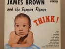 JAMES BROWN AND HIS FAMOUS FLAMES THINK MONO KING 683 LP WITH BABY COVER VG+