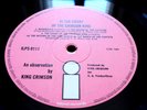 KING CRIMSON IN THE COURT OF MINT A2 B3 1st UK Pink Island PRESS Top Audio FRIPP