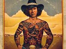 DAVID ALLAN COE - TATTOO - 1977 Columbia Vinyl LP 34870 