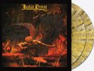 JUDAS PRIEST - SAD WINGS OF DESTINY LP BANDBOX METALLIC GOLD & BLACK SWIRL VINYL