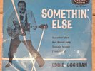 EDDIE COCHRAN Somethin’ else London RE-U 1239 UK EP from 1959 round centre