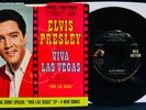 ELVIS PRESLEY Viva Las Vegas Picture Sleeve & Rare Error 45  RCA VICTOR #47-8360