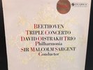 Beethoven Triple Concerto David Oistrakh Trio Sargent 10 inch B/S SBO 2753 EX