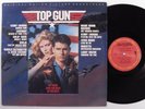 TOP GUN OST Various Artists COLUMBIA LP VG+ y