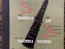 4 x 10 Schellack Album 1949 Peggy Lee BENNY GOODMAN Columbia USA  SEHR GUT