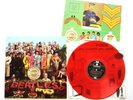 THE BEATLES - Sgt. Pepper's Lonely Hearts Club Band - RED VINYL - DC 1 - NM