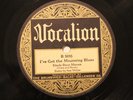 COUNTRY UNCLE DAVE MACON SAM MCGEE I've Got The Mourning Blues VOCALION 5095 E-