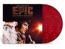 elvis in concert movie ''EPIC'' on red marble 2x vinyl --SOLDOUT