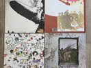 4 classic Led Zeppelin vinyl lp records