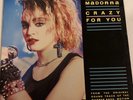 Madonna Crazy For You 12” Maxi Single 1985 Geffen Vision Quest VG+