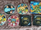 5  1970's CEREAL BOX RECORDS & 2  1988 MCDONALD'S MENU SONG RECORDS (WIN $1 M)