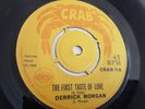 DERRICK MORGAN/SKINHEAD REGGAE/CRAB 45/THE  FIRST  TASTE OF LOVE