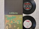 THE STRANGLERS SINGLE X 2 PEACHES 5 MINUTES