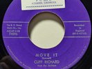 Cliff Richard Move It / High Class Baby Capitol 45 RPM VG+ Rockabilly 7