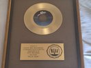 Rare Award Disque d'or Michael Jackson RIAA  