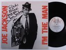 JOE JACKSON I'm The Man A&M LP autographed z