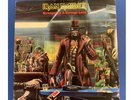 Iron Maiden - Stranger in a Strange Land 7” 45 RPM Black Vinyl Single - Poster