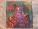 Death Scream Bloody Gore LP original Combat pressing camo labels cutout