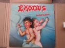 Exodus ‎– Bonded By Blood vinyl LP 1st US Pressing Green Label