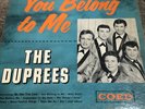 The Duprees You Belong To Me 1962 Doo Wop Pop Vocal Coed Records Rare