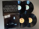 STAR WARS: Original 1977 & Empire Strikes Back Soundtracks 1980 Vinyl LPs VG+/VG