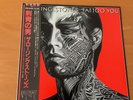 THE ROLLING STONES TATTOO YOU JAPAN LP OBI ESS-81455