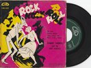 RARE EP  ROCKABILLY-JOHNNY CARROLL-HOT ROCK-CID 100569-FRENCH