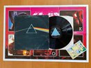SOLID BLUE PINK FLOYD DSOTM DARK SIDE OF THE MOON 1ST A2 B2 X1 POSTERS STICKER