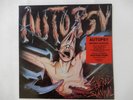 Autopsy Severed Survival Peaceville VILE 12 UK Red Transparent VINYL LP
